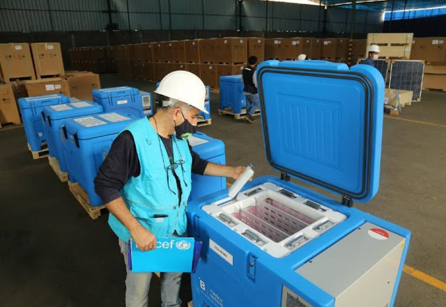 Perú almacena vacunas en congeladores solares: Unicef Perú almacena vacunas en congeladores solares: Unicef